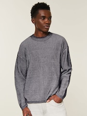 Hollister Black Y2K Graphic Crewneck Sweatshirt - Image 1 of 5