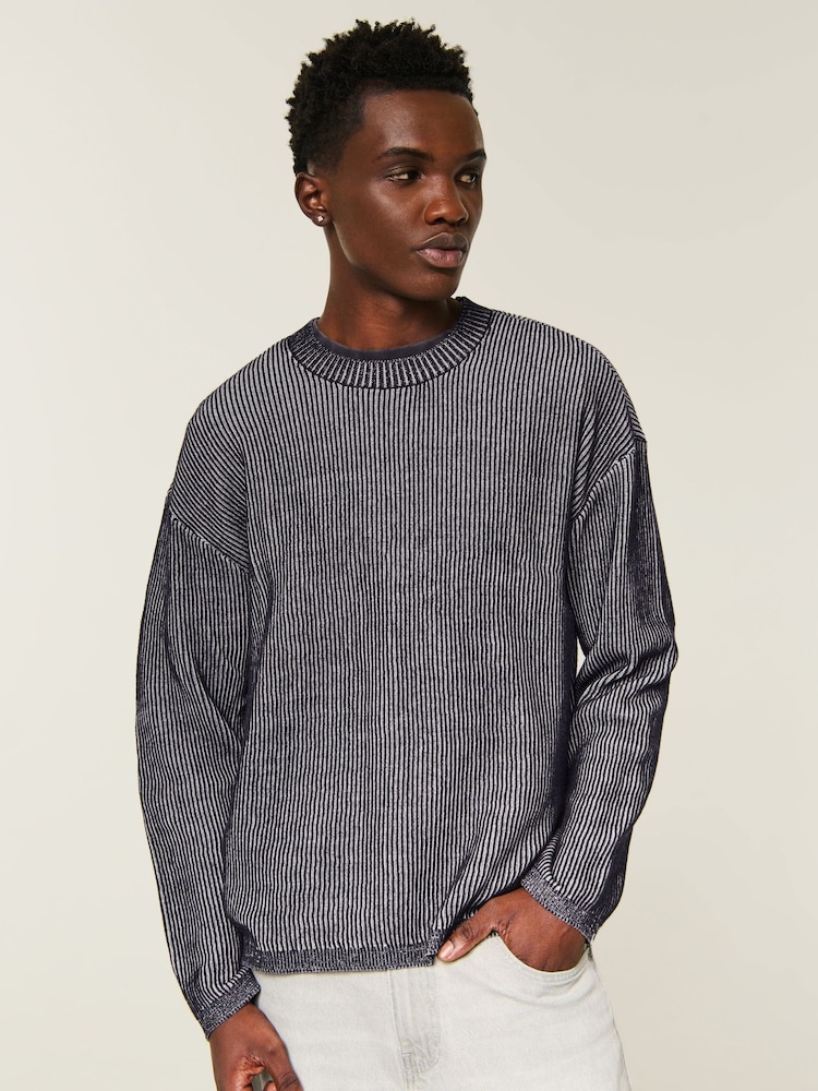 Hollister Black Y2K Graphic Crewneck Sweatshirt - Image 1 of 5