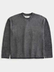 Hollister Black Y2K Graphic Crewneck Sweatshirt - Image 4 of 5