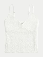 Hollister White Lace Cami Top - Image 3 of 3