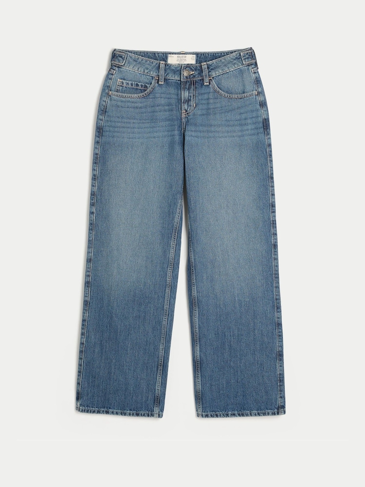 Hollister Mid Blue Baggy Jeans - Image 2 of 2
