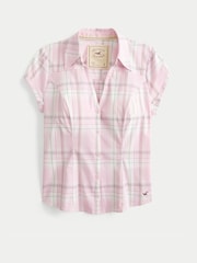 Hollister Pink Short Sleeve Top - Image 1 of 1