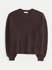 Hollister Brown Jumper - Image 3 of 3