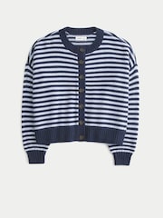 Hollister Blue Crew Cardigan - Image 3 of 3