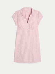 وردي - فستان بتصميم قميص بياقة من Hollister - صورة 4 من 4