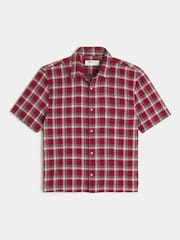 Hollister Red Short Sleeve Shirt - Image 1 of 2