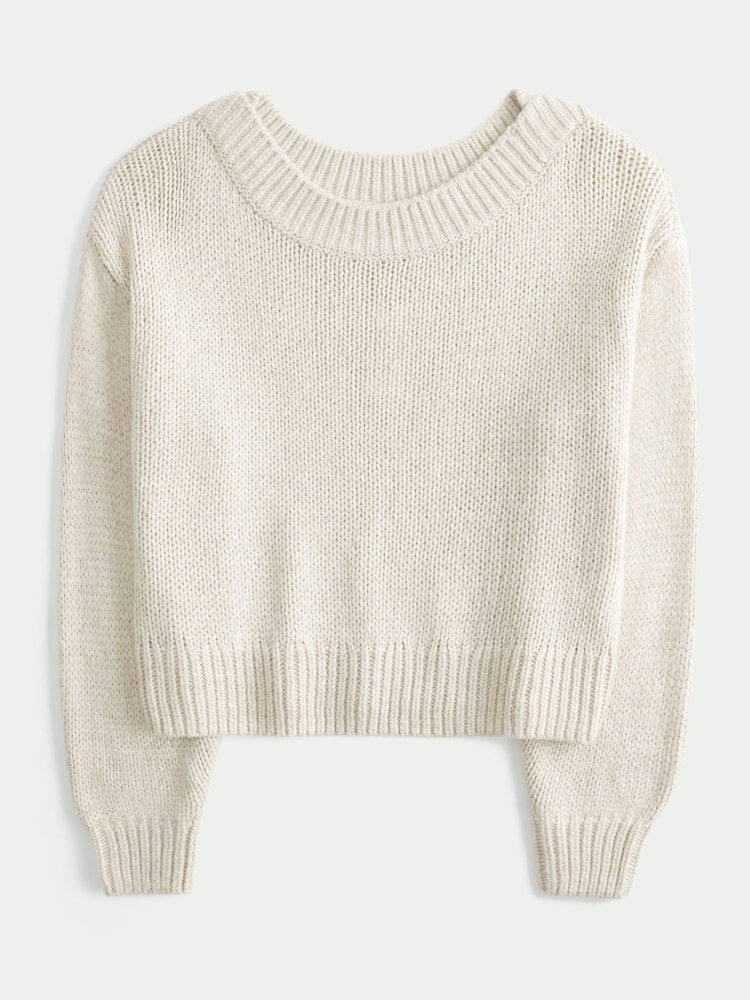 Kremas - Hollister Slouch Jumper - 2 paveikslėlis iš 2