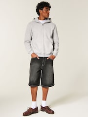 Hollister Grey Slim Hoodie - Image 2 of 4