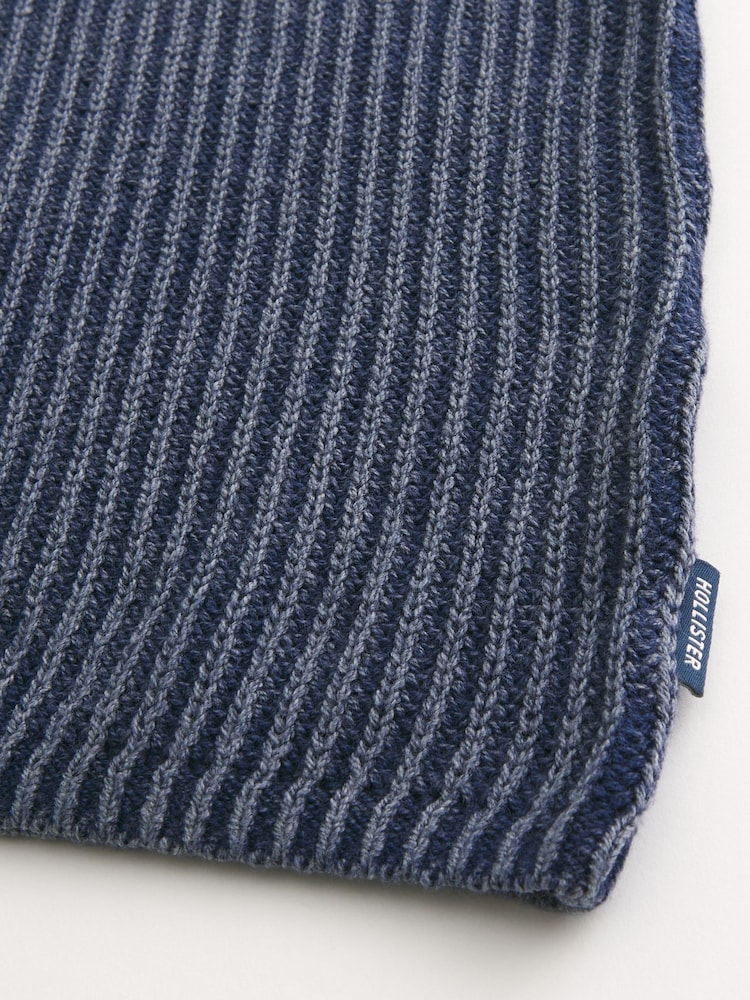 Hollister Blue Boxy Crewneck Sweatshirt - Image 8 of 8