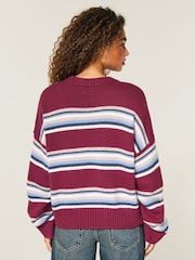 Hollister Red Easy Throw On Jumper - Image 3 of 4