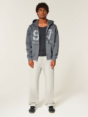 Hollister Dark Grey Slim Sweatshirt - Image 2 of 4