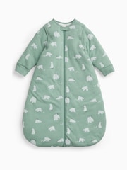 MORI Green Polar Bear Long Sleeve Front Opening Sleeping Bag 2.5 TOG - Image 5 of 8