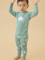 MORI Polar Bear Soft Cotton Pyjamas Set - Imagen 1 de 3
