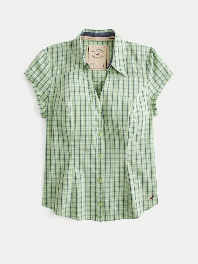 توب بأكمام قصيرة من Hollister - صورة 4 من 4 توب بأكمام قصيرة من Hollister - صورة 4 من 4