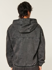 Hollister Black Skater Jacket - Image 2 of 5