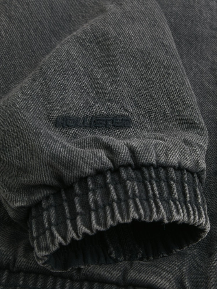 Hollister Black Skater Jacket - Image 5 of 5 Hollister Black Skater Jacket - Image 5 of 5