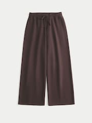 Hollister Chocolate Brown Low Rise Baggy Joggers - Image 1 of 1