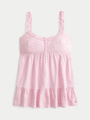 Hollister Pink Babydoll Top - Image 3 of 3