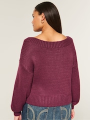 Raudona - Hollister Slouch Jumper - 2 paveikslėlis iš 5