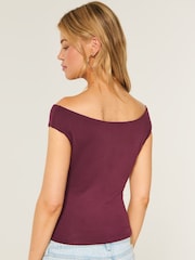 Hollister Red Going Out Top - Image 3 of 5