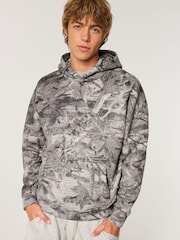 Сұр камуфляж - Hollister қорапшалы капюшон - 5суретінің 1 суреті
