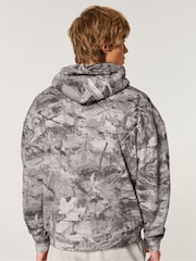 Сұр камуфляж - Hollister қорапшалы капюшон - 5суретінің 3 суреті