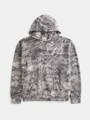 Сұр камуфляж - Hollister қорапшалы капюшон - 5суретінің 4 суреті