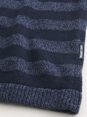 Hollister Blue Stripe Crew Neck Sweatshirt - Image 5 of 5