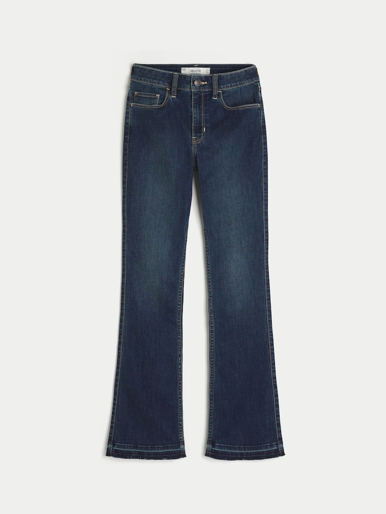 Hollister Blue High Rise Bootcut Jeans - Image 4 of 4