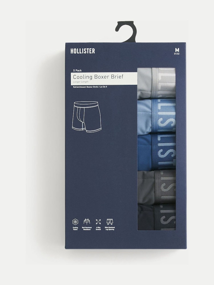 Hollister Sport Boxers 5 Pack - Image 2 de 2