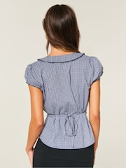 Hollister Blue Collar Shirt - Image 2 of 3