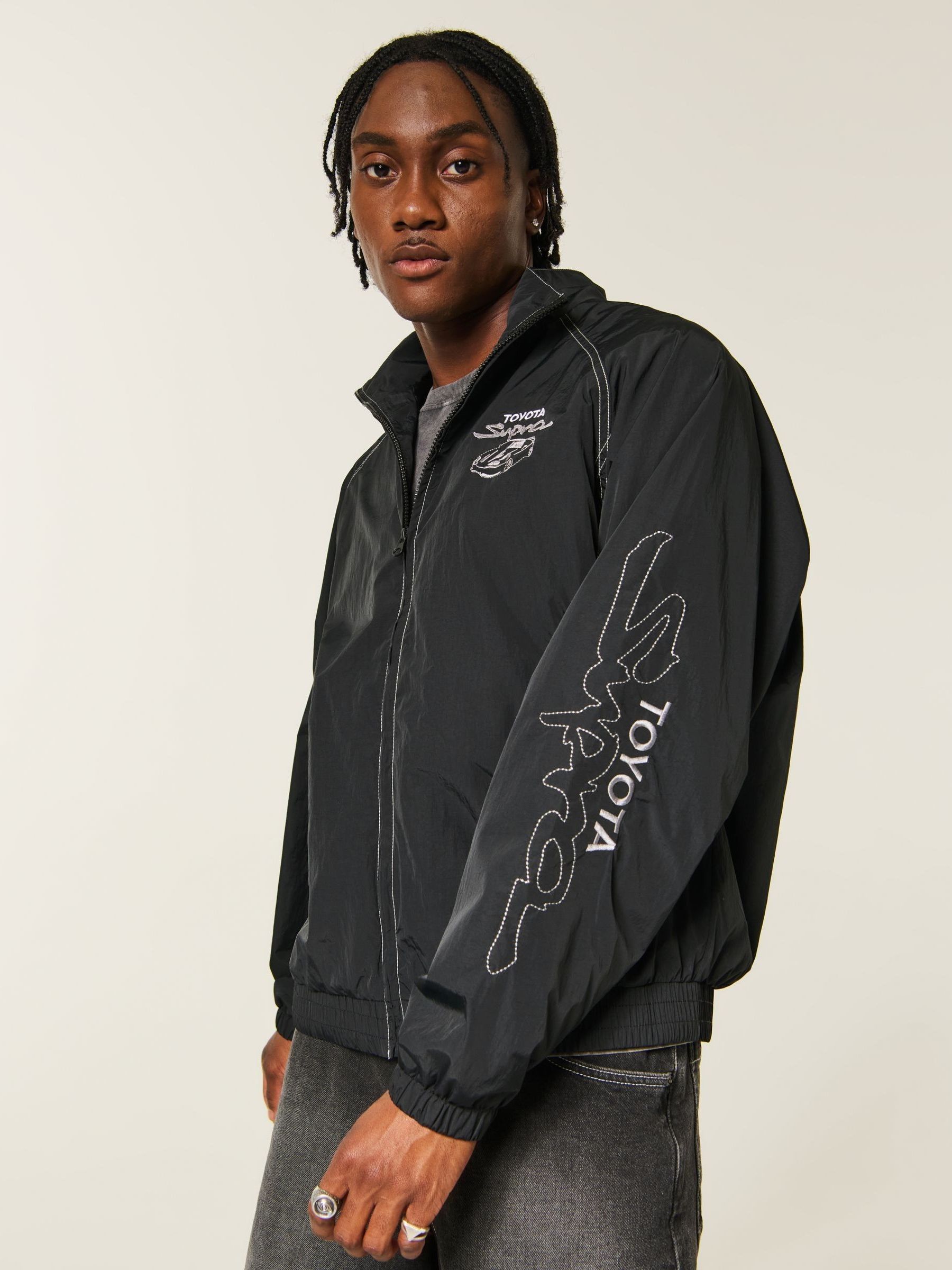 Buy Hollister Black Supra Drift Jacket from the Next UK online shop