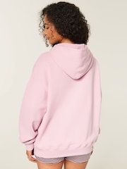 Hollister Pink Feel Good Oversized Hoodie - Image 2 of 3