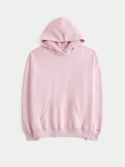 Hollister Pink Feel Good Oversized Hoodie - Image 3 of 3