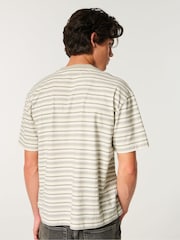 Hollister Stripe Boxy T-Shirt - صورة 3 من 6