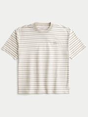 Hollister Stripe Boxy T-Shirt - صورة 4 من 6