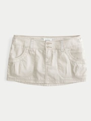 크림 - Hollister Ultralow Micro Mini Skirt - 7의 이미지 6
