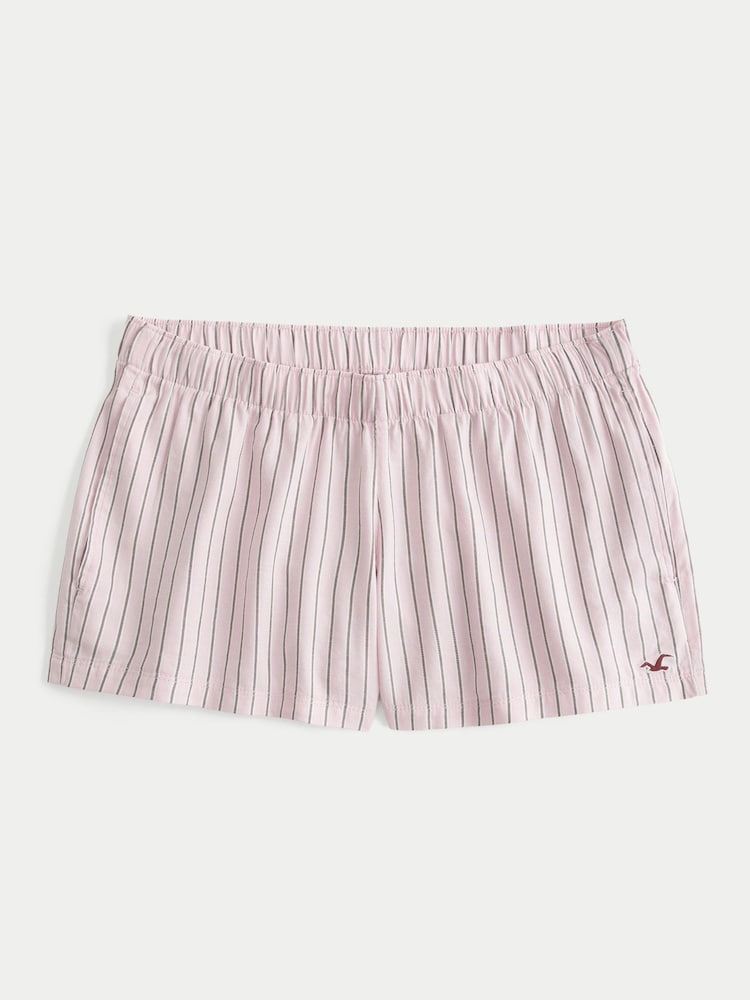 Hollister Pink Mini Boxer Pyjama Shorts - Image 3 of 3