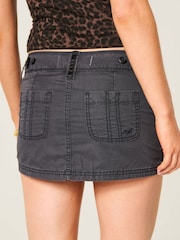 회색 - Hollister Ultralow Micro Mini Skirt - 5의 이미지 2