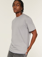 Hollister Grey Relaxed Everyday T-Shirt - Image 1 of 4