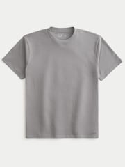 Hollister Grey Relaxed Everyday T-Shirt - Image 3 of 4