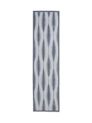 Scion Midnight Blue Kasuri Washable Runner - Image 2 of 4