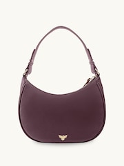 Burgundy Red - Apatchy Ang Lucy na Bag na Katad - Larawan 2 ng 6
