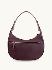 Burgundy Red - Apatchy Ang Lucy na Bag na Katad - Larawan 3 ng 6