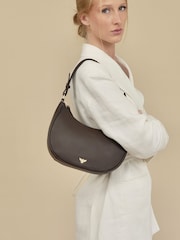 Chocolate Brown - Apatchy Ang Lucy na Bag na Katad - Larawan 1 ng 6