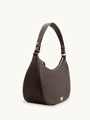 Chocolate Brown - Apatchy Ang Lucy na Bag na Katad - Larawan 4 ng 6