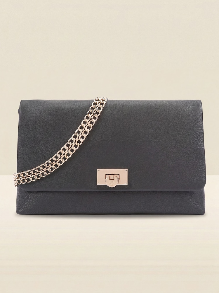 Grande pochette Sosandar en cuir - Image 1 de 5 Grande pochette Sosandar en cuir - Image 1 de 5