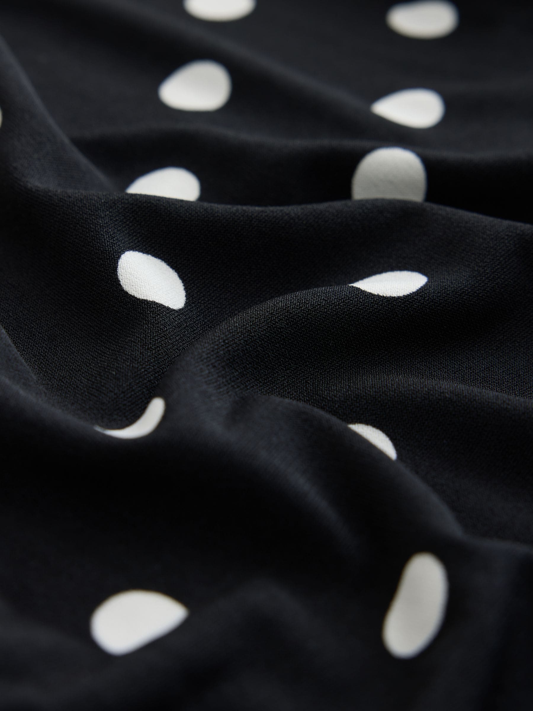 Buy Monochrome Spot Long Sleeve V-Neck Cuff Top from Next Canada