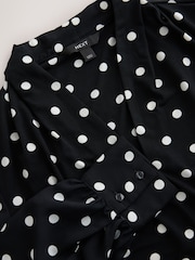 Monochrome Spot Blouse - Image 8 of 8