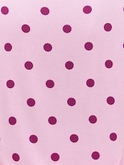Boux Avenue Pink Polka Dot Modal Short Pyjamas Set - Image 6 of 6